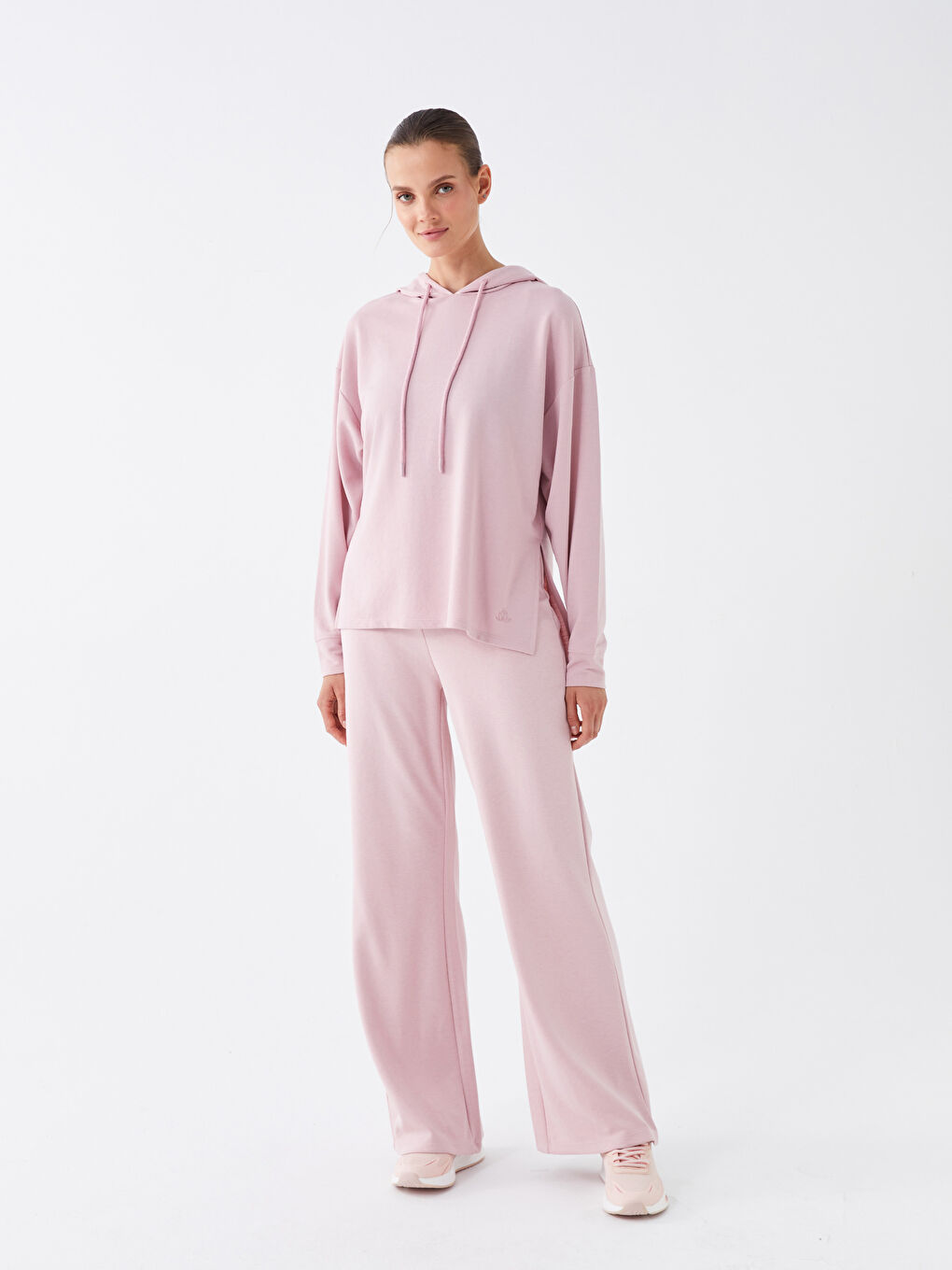 XSIDE ACTIVE Elasticated Waist Plain Wide Leg Women's