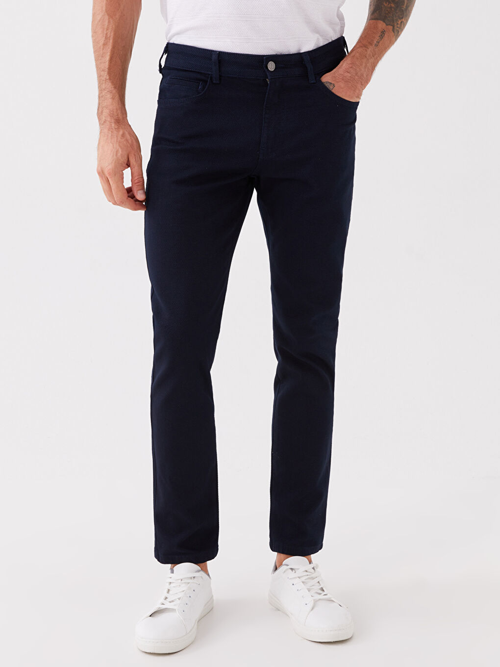 Pantalon Chino Slim Fit pour Hommes-2