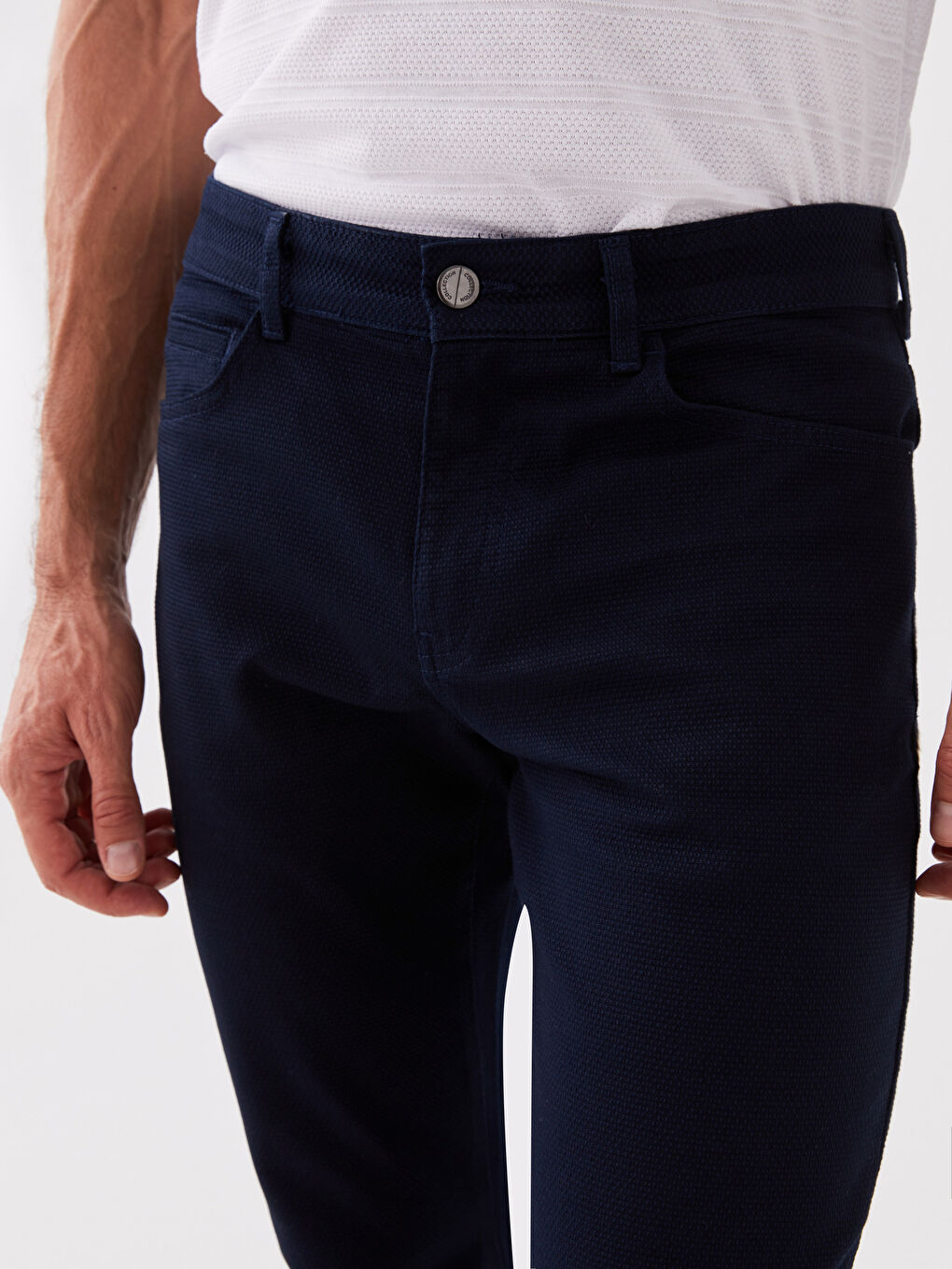 Pantalon Chino Slim Fit pour Hommes-3