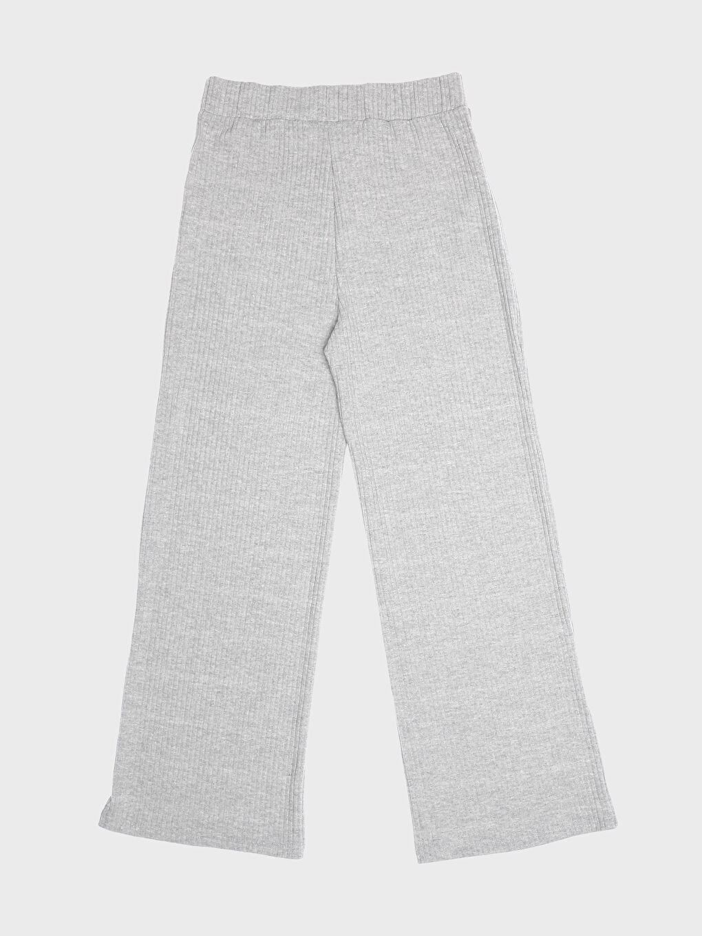 Women's Elasticated Waist Plain Sweatpants-3