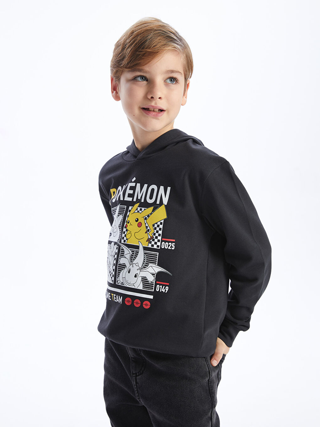 Pokemon Printed Boys Hoodie