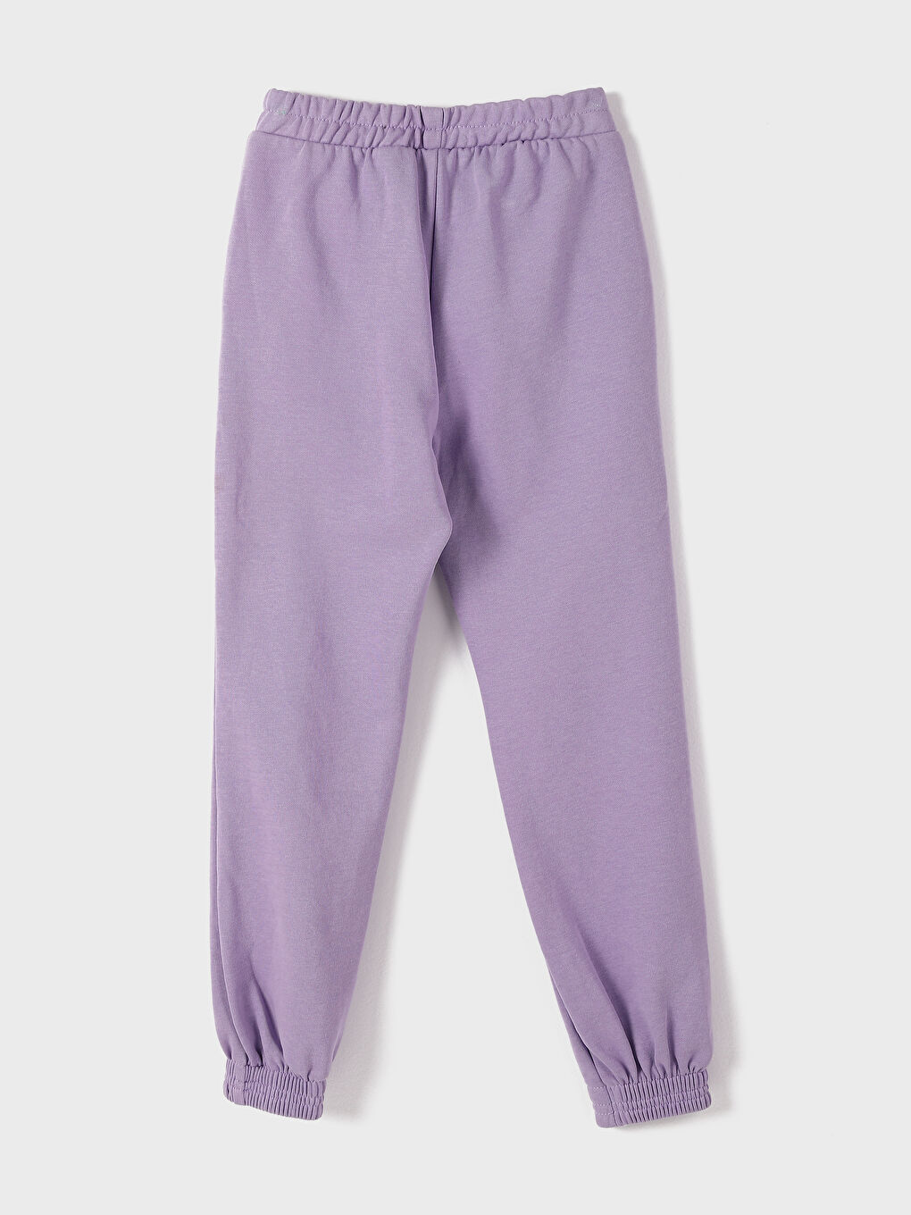 Pantalon de survêtement jogger fille à taille élastiquée-3
