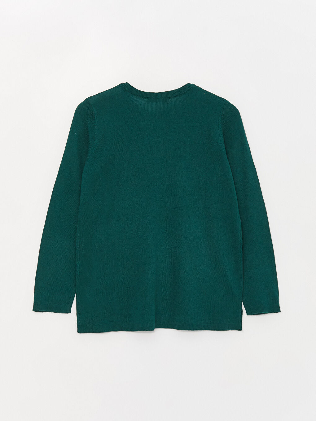 LCW Grace Crew Neck Plain Long Sleeve Women's Knitwear Sweater -W3FA25Z8-VHW