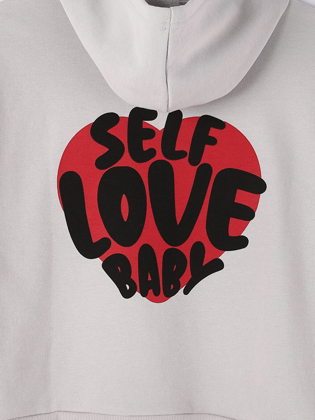 Printed Long Sleeve Girls' Hoodie-3