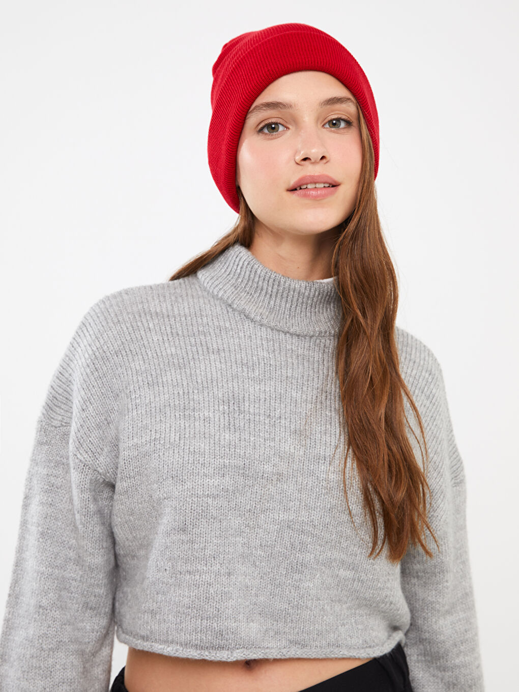LCW ACCESSORIES Women's Tricot Beanie -W3FA81Z8-VAD