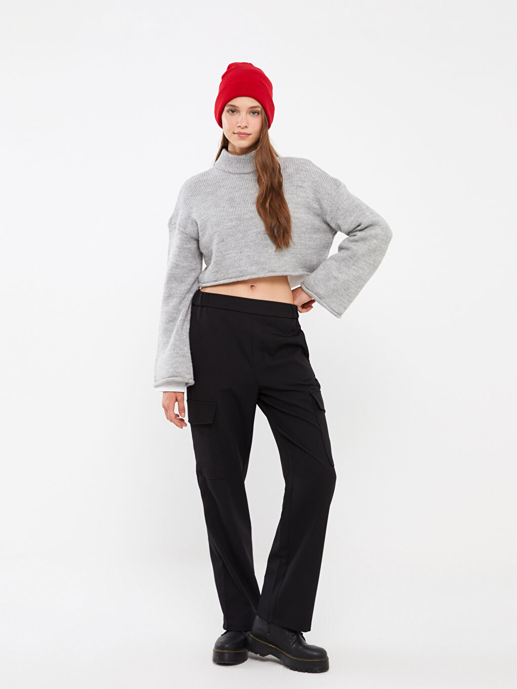 LCW ACCESSORIES Women's Tricot Beanie -W3FA81Z8-VAD