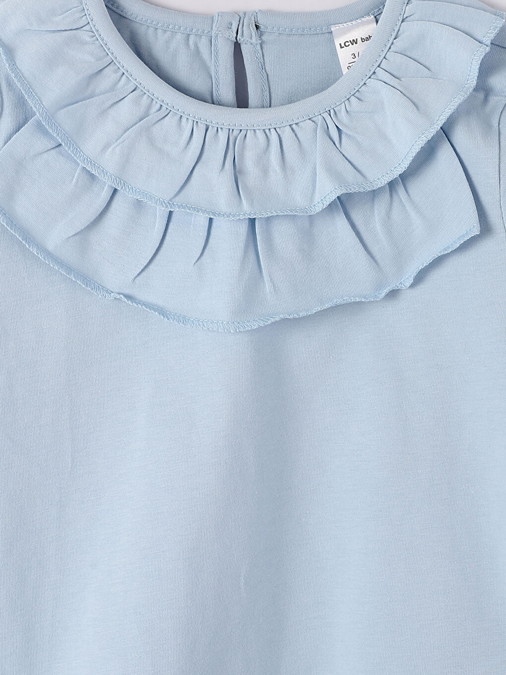 Crew Neck Long Sleeve Girls' T-Shirt-2