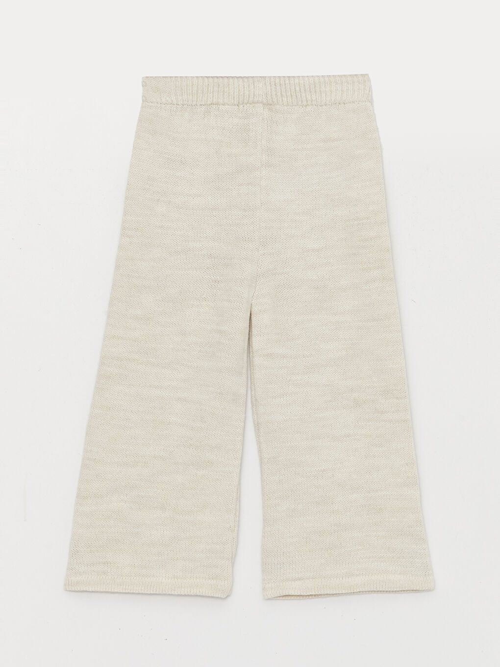 Lacivert Bisiklet Yaka Kız Bebek Triko Kazak ve Pantolon 2'li-7