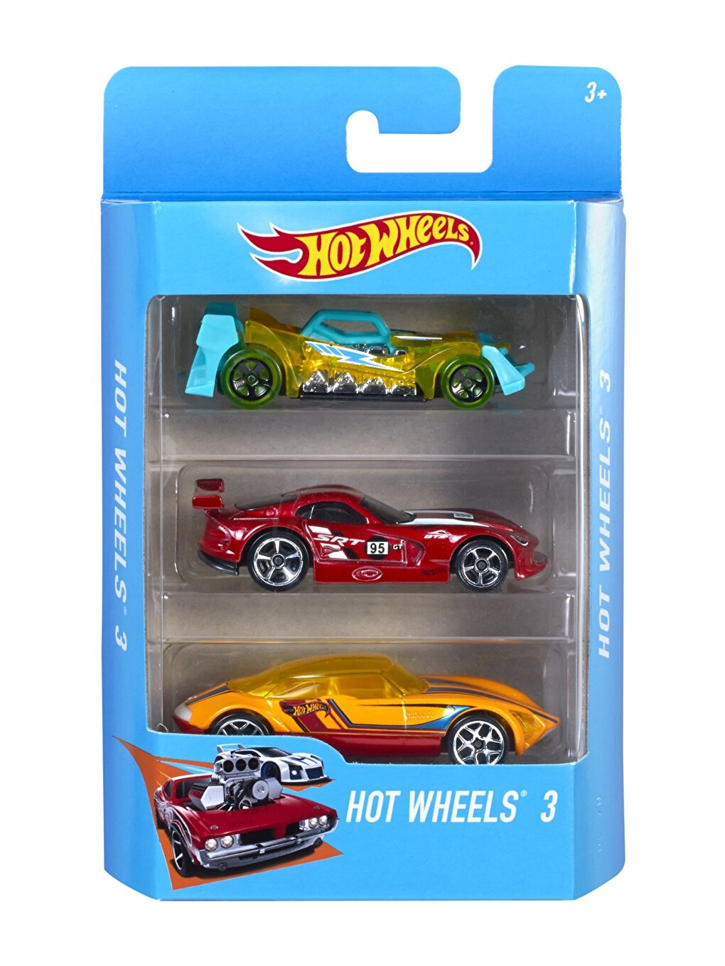 Çocuk Oyuncak Araba 3'lü