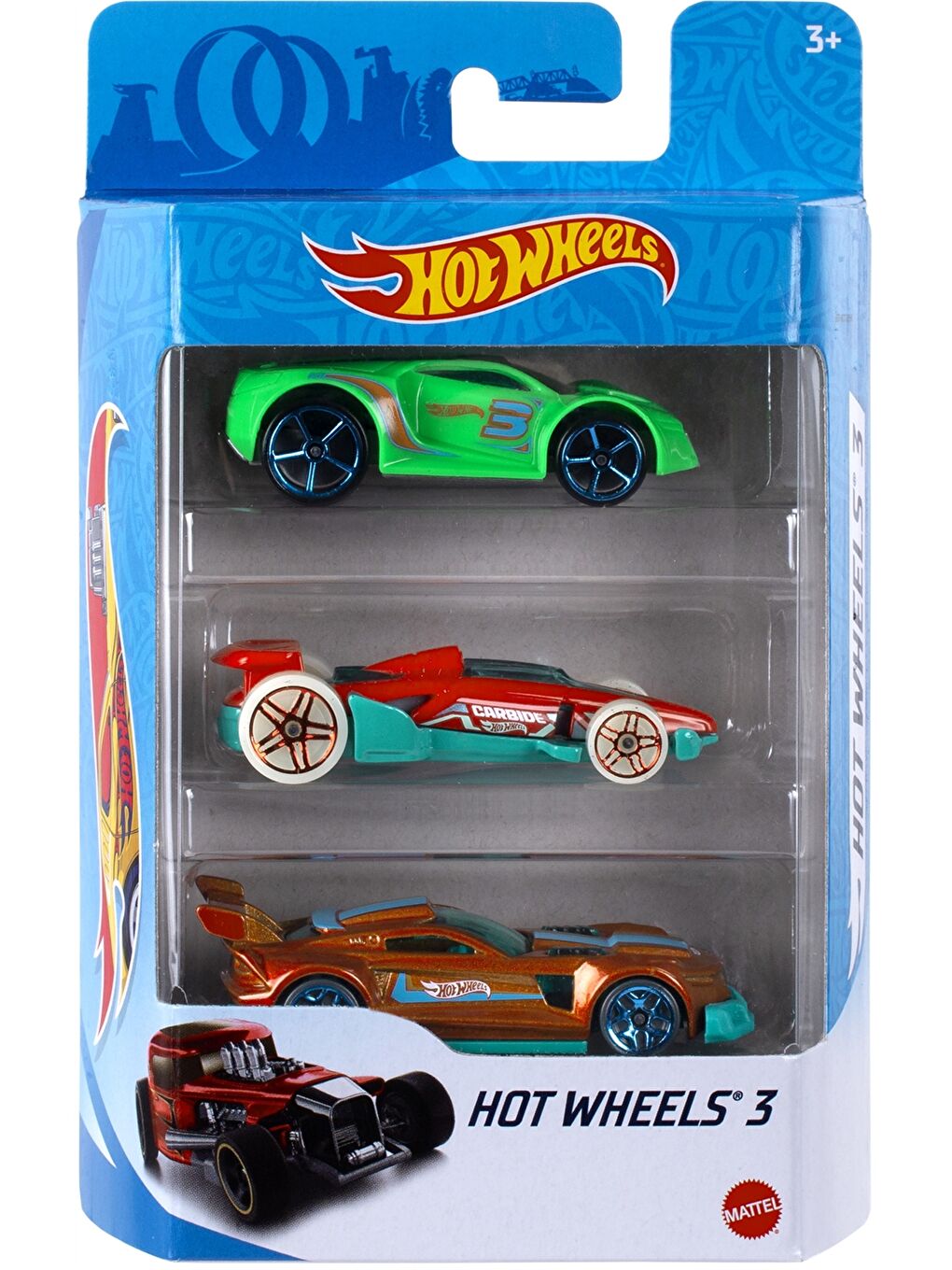 Çocuk Oyuncak Araba 3'lü-4