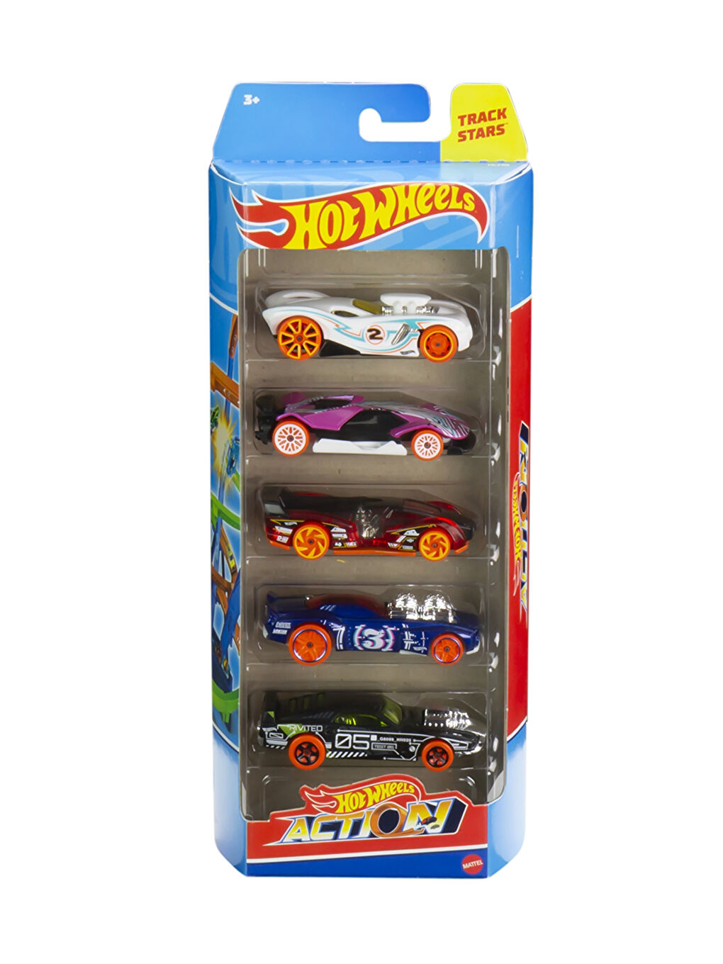 طقم عربيات لعبة ٥ قطع-5