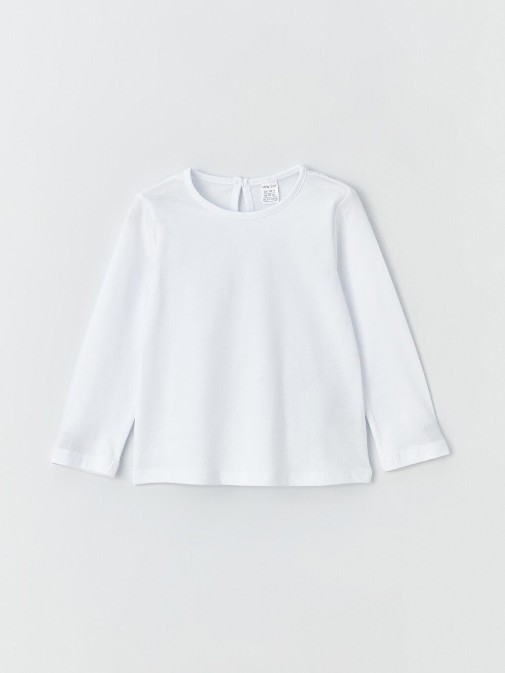 Yeşil Bisiklet Yaka Uzun Kollu Kız Bebek Tişört ve Salopet Elbise 2'li Takım-4