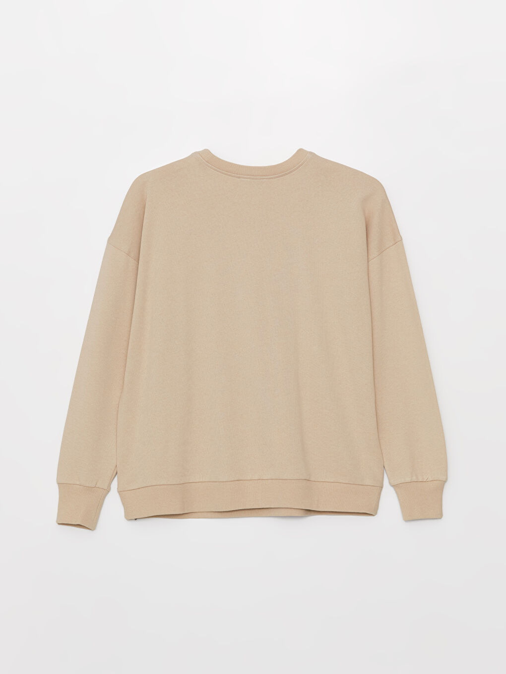 Crew Neck Printed Long Sleeve Women's Sweatshirt-6