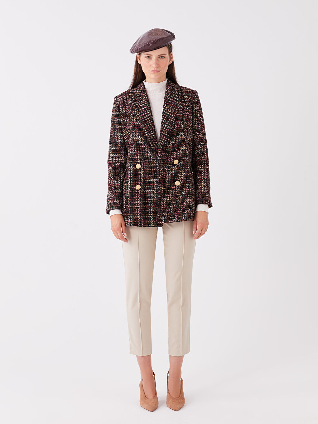 Žena CRNA Sako jakna-2