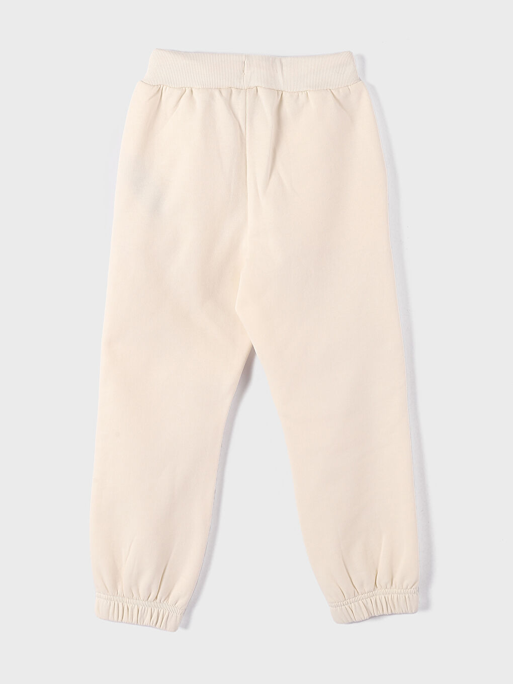 Elasticated Waist Printed Girls' Sweatpants-1