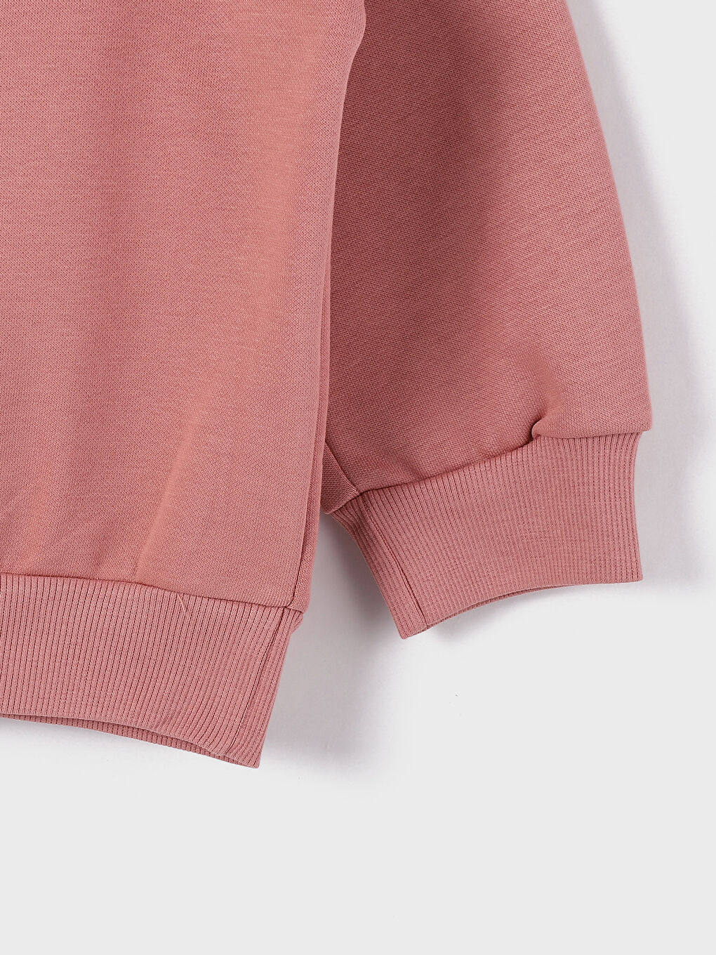 Crew Neck Printed Long Sleeve Girls' Sweatshirt-3