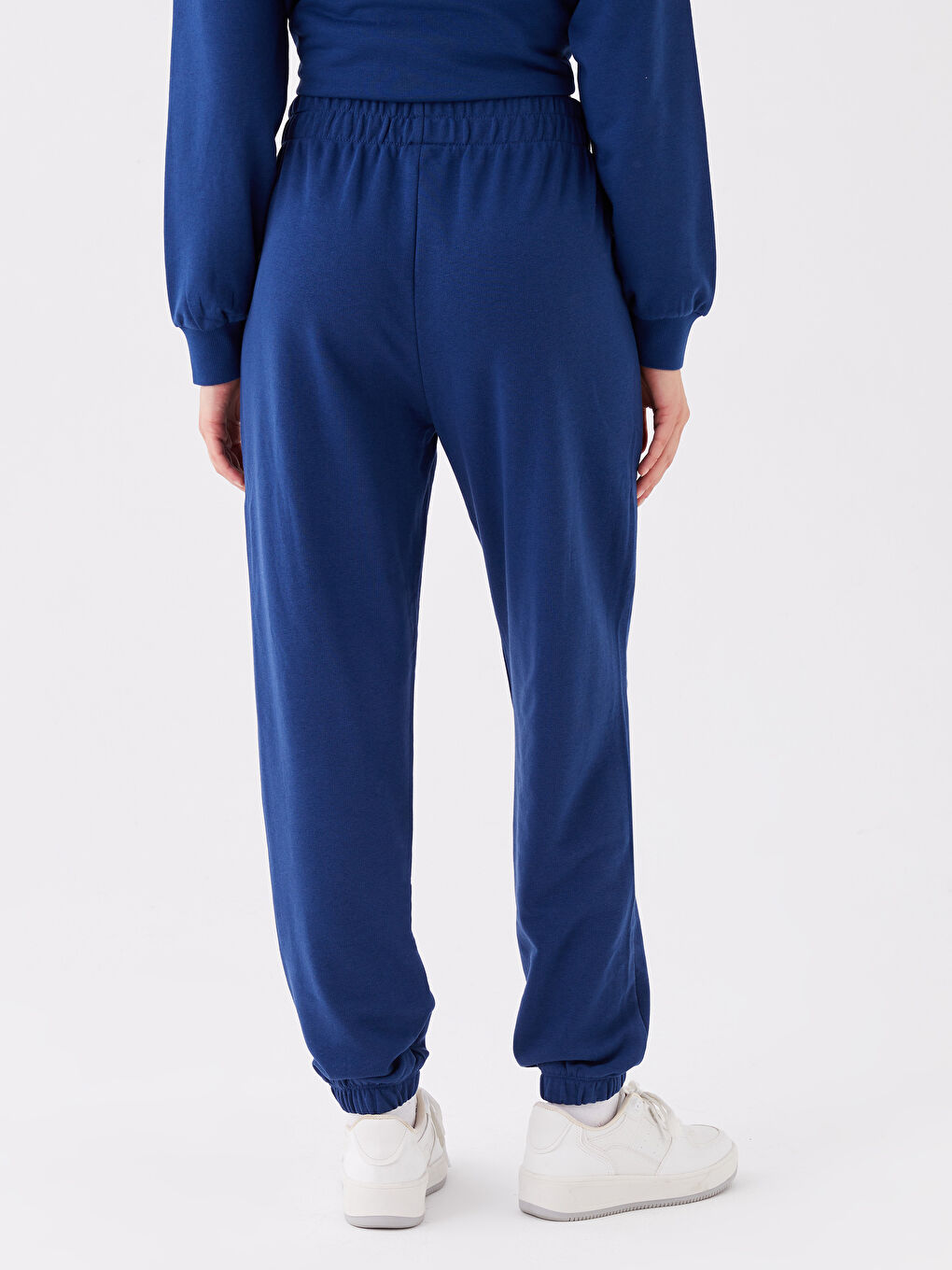 Elasticated Waist Printed Women's Jogger Sweatpants -W3FH35Z8-HEU