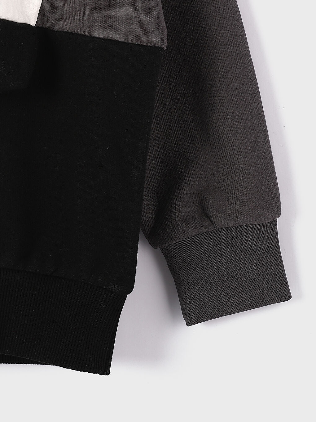 Relaxed Fit Hooded Boys' Zippered Sweatshirt-3