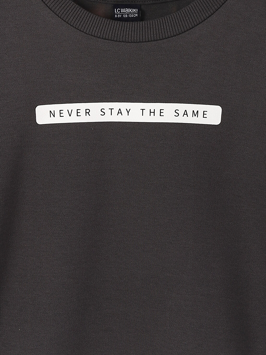 تيشيرت للأولاد بياقة دائرية مطبوع كم طويل-2