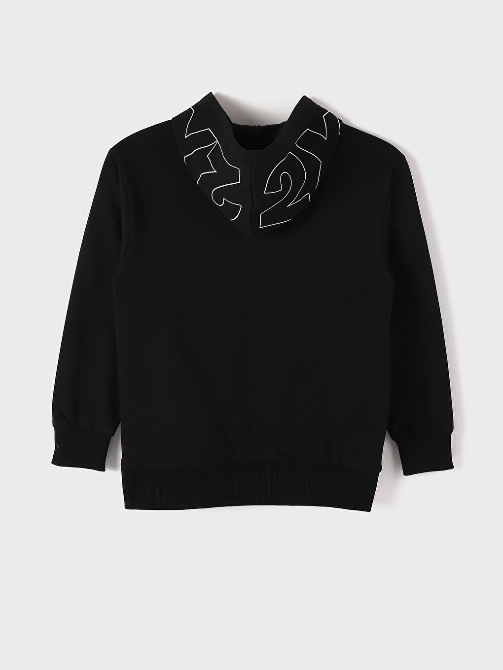 سويت شيرت للأولاد كم طويل مطبوع بكابوش-3