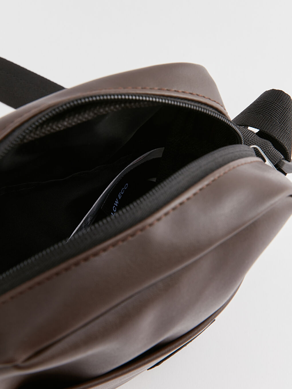 Leather Look Men's Crossbody Bag-7