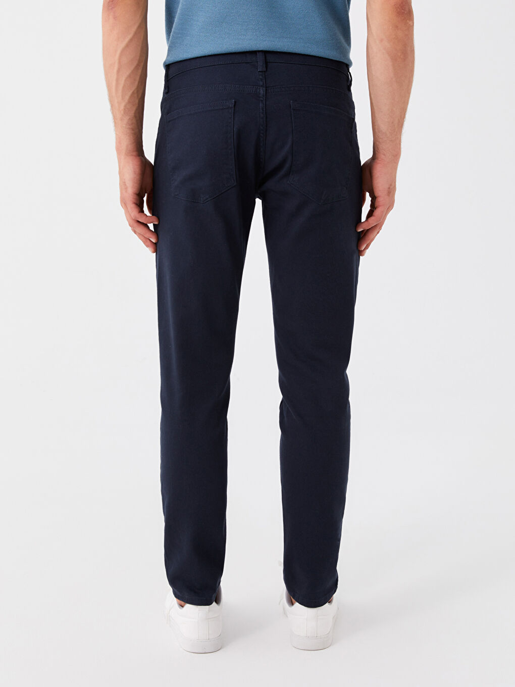 LCW ECO Lacivert Dar Kalıp Erkek Chino Pantolon - 3