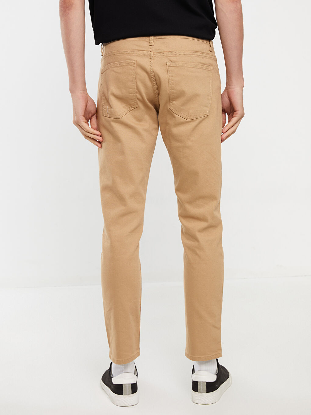 LCW ECO Slim Fit Men's Chino Trousers -W3FJ22Z8-SHH - LC Waikiki