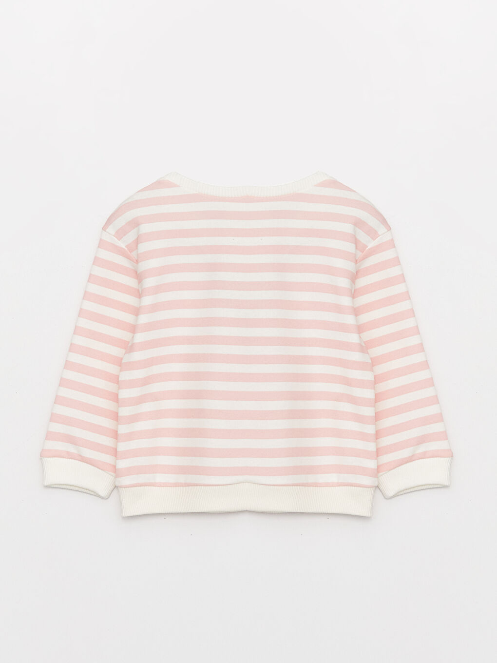 Crew Neck Printed Baby Girls' Sweatshirt 2 Pack-2