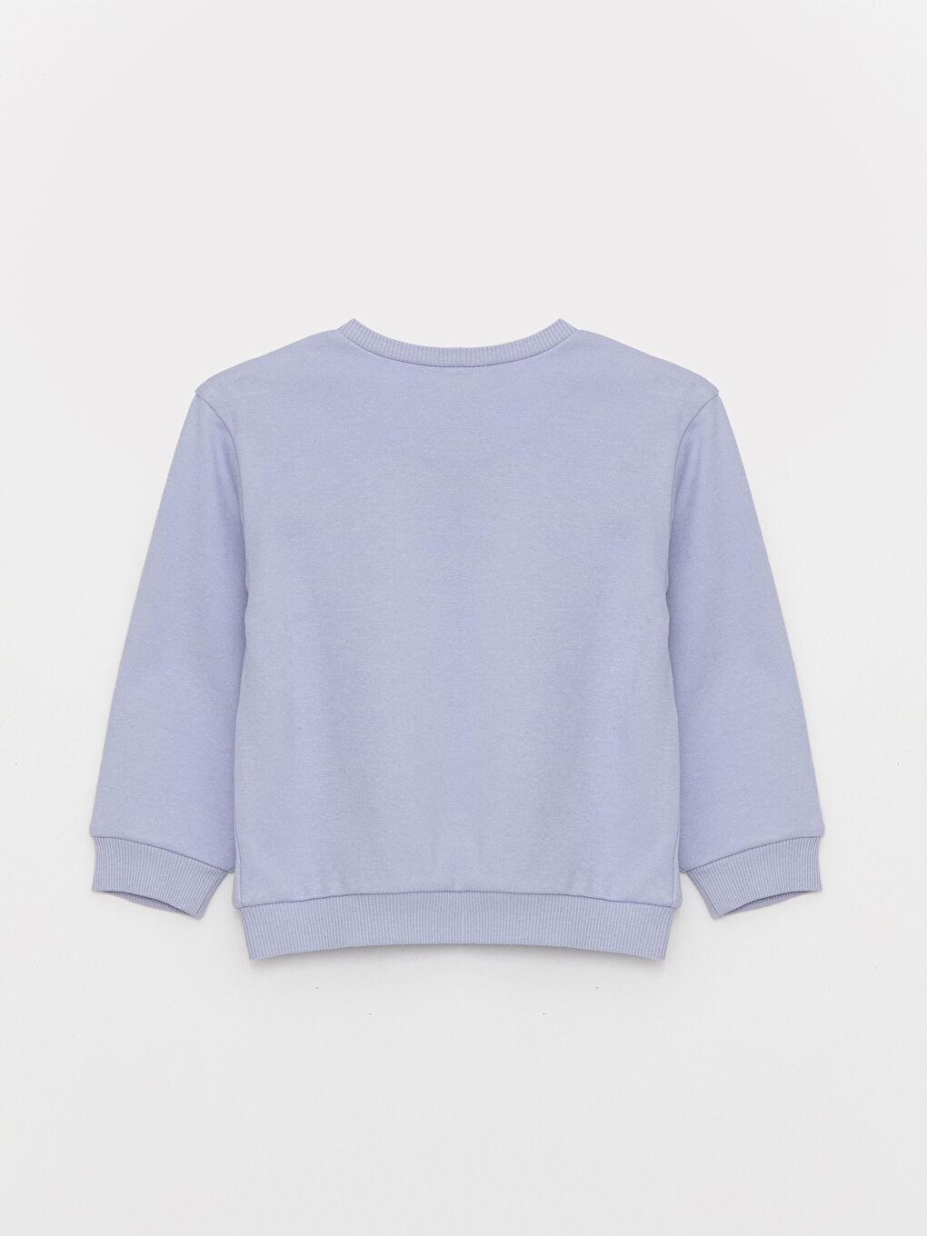 Crew Neck Printed Baby Girls' Sweatshirt 2 Pack-4