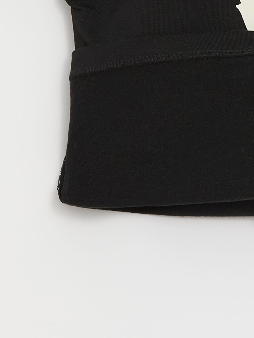 Siyah Bisiklet Yaka Uzun Kollu Kız Bebek Tişört 2'li-6