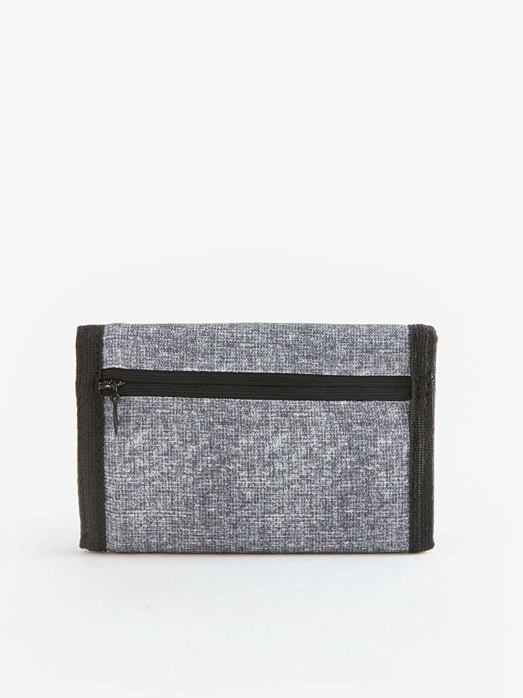 LCW ACCESSORIES Grey Mel - Lacivert Etiket Detaylı Erkek Çocuk Cüzdan - 2