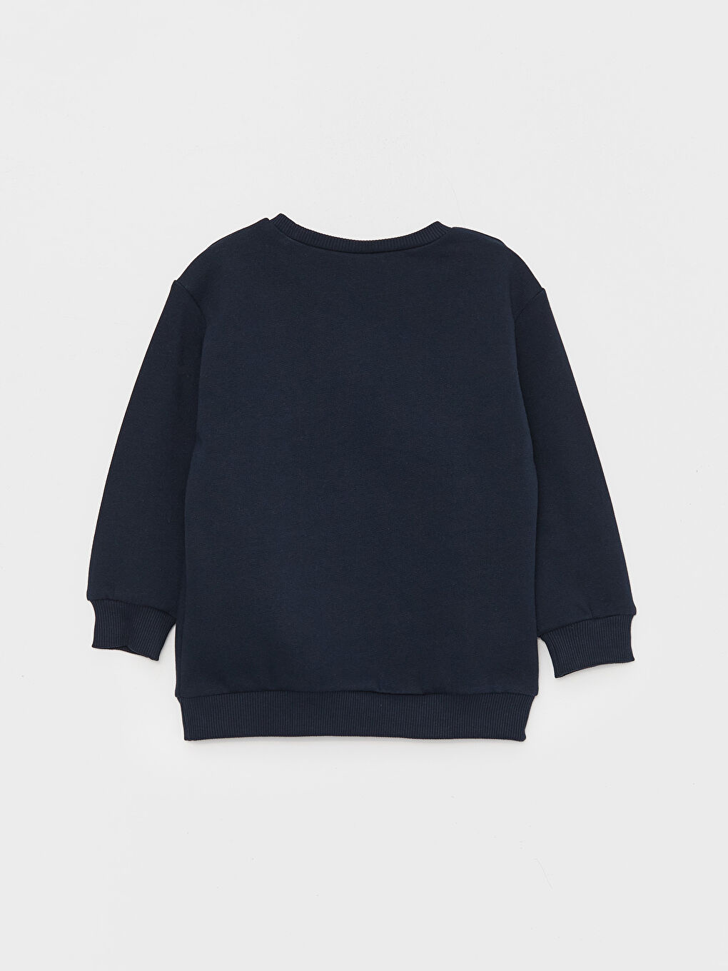 Дөңгелек жағалы принтті ұл балаға арналған свитшот-1