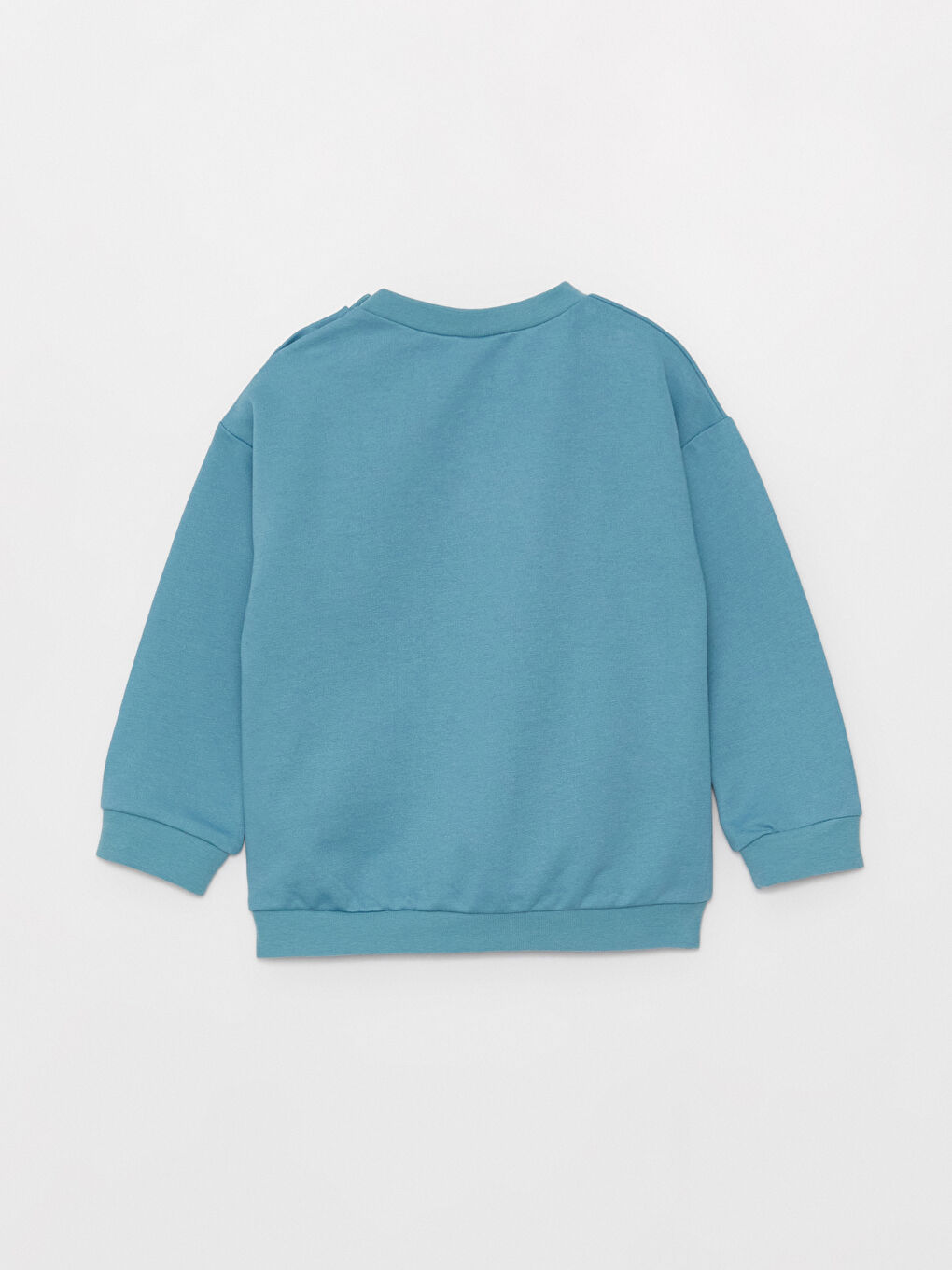 Crew Neck Long Sleeve Printed Baby Girls' Sweatshirt and Tracksuit Bottom 2 Pack Set-4