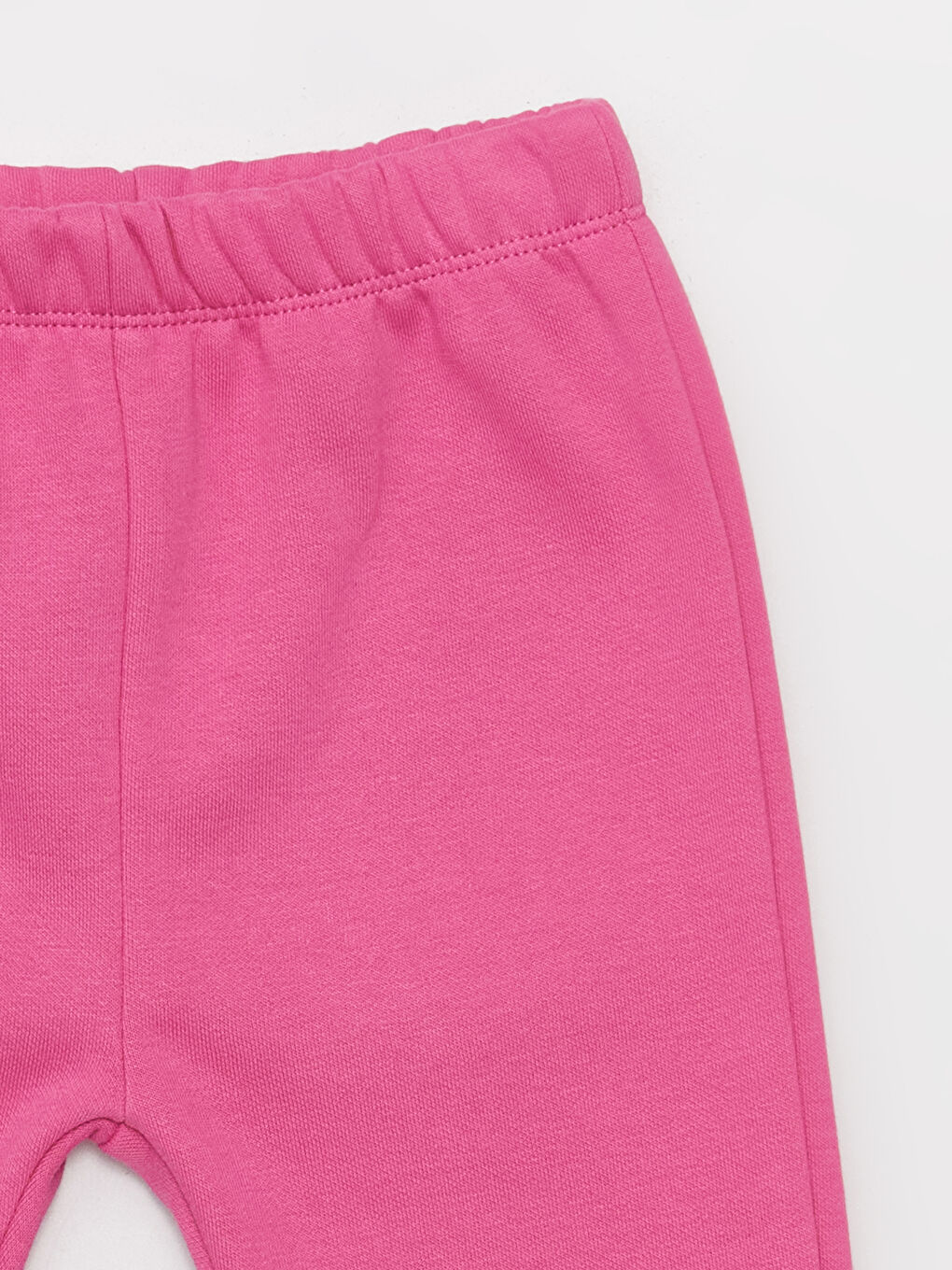 Pembe Bisiklet Yaka Kız Bebek Sweatshirt ve Eşofman Alt 2'li-5