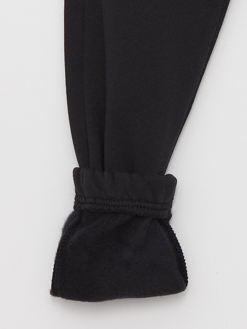 Siyah Beli Lastikli Basic Erkek Çocuk Jogger Eşofman Altı-1