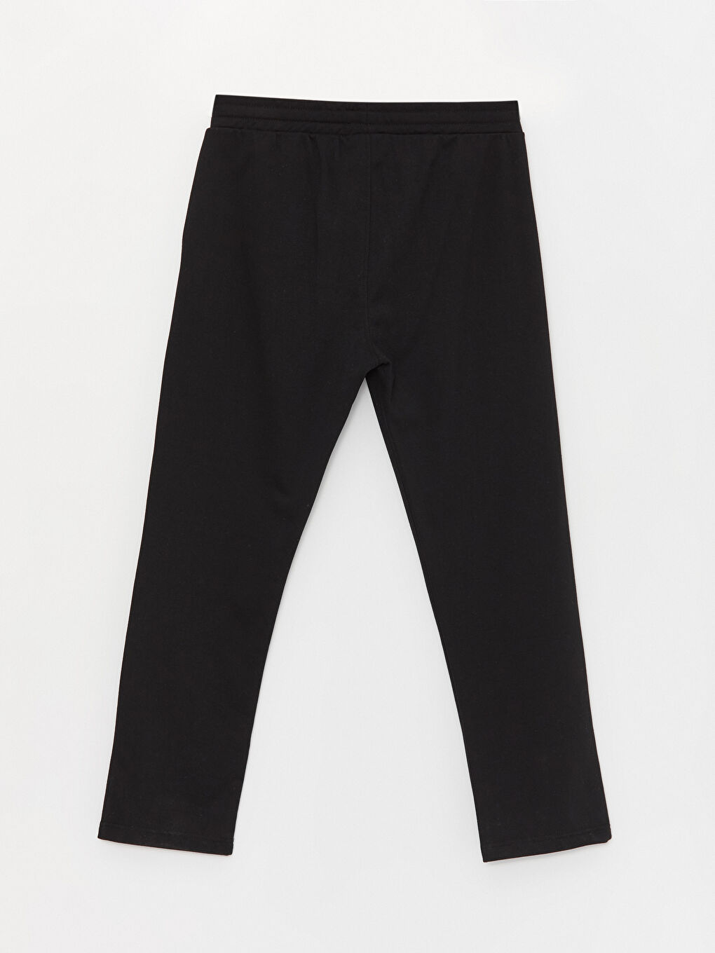 Siyah Standart Kalıp Erkek Eşofman Altı-6