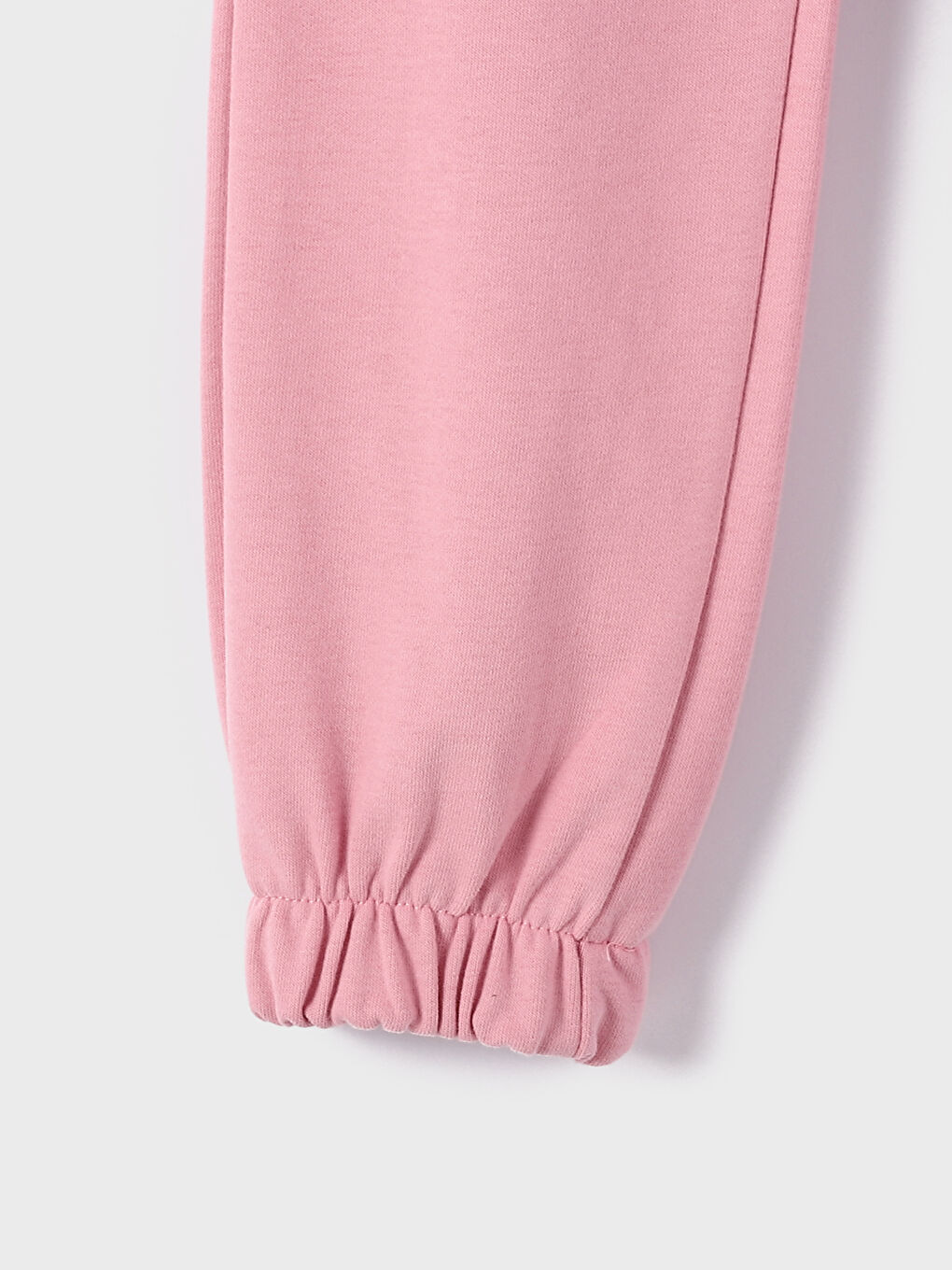 Elastic Waist Basic Girls' Jogger Sweatpants-3