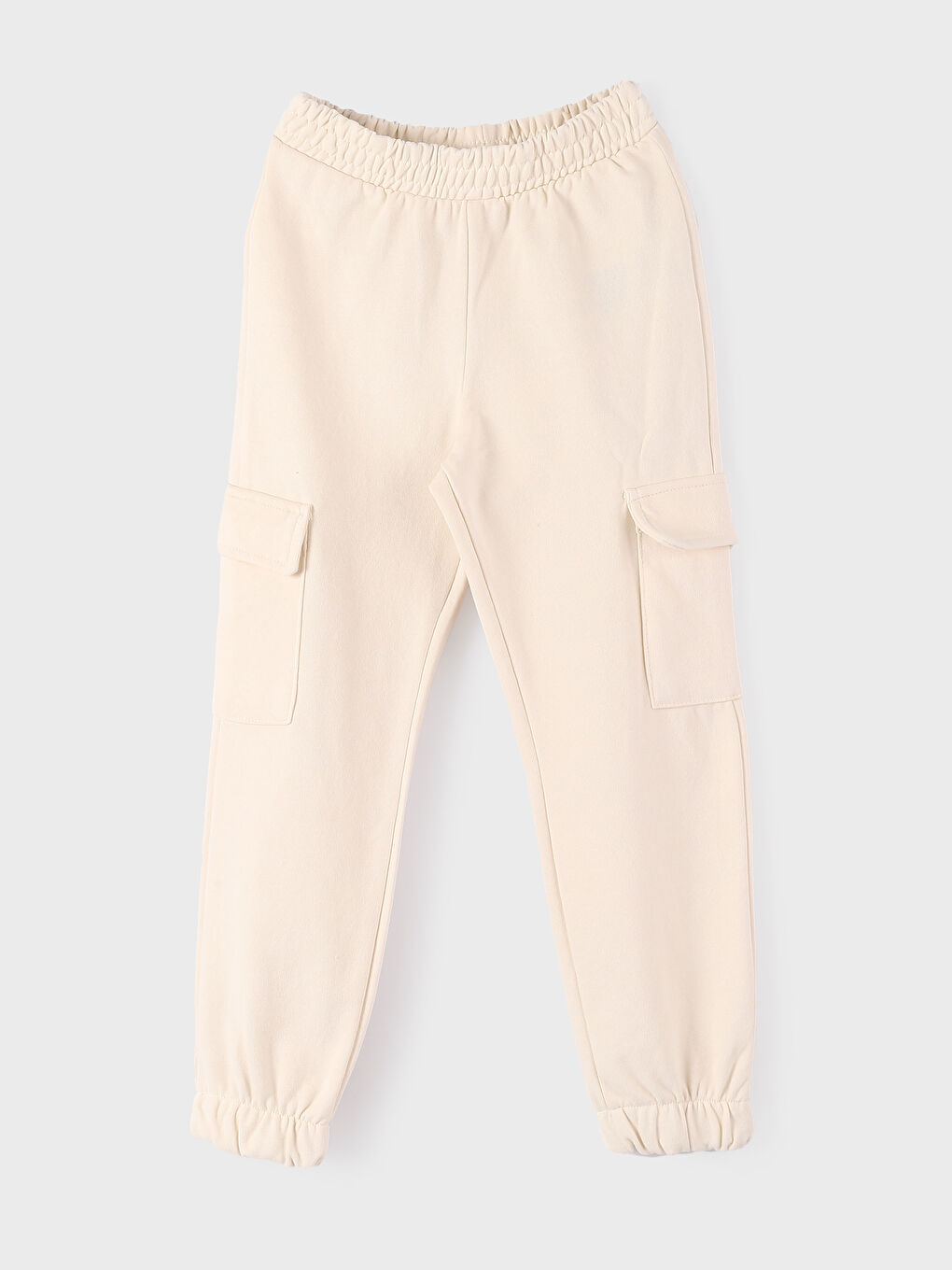 Elastic Waist Basic Girls' Jogger Sweatpants -W3FM55Z4-FRC