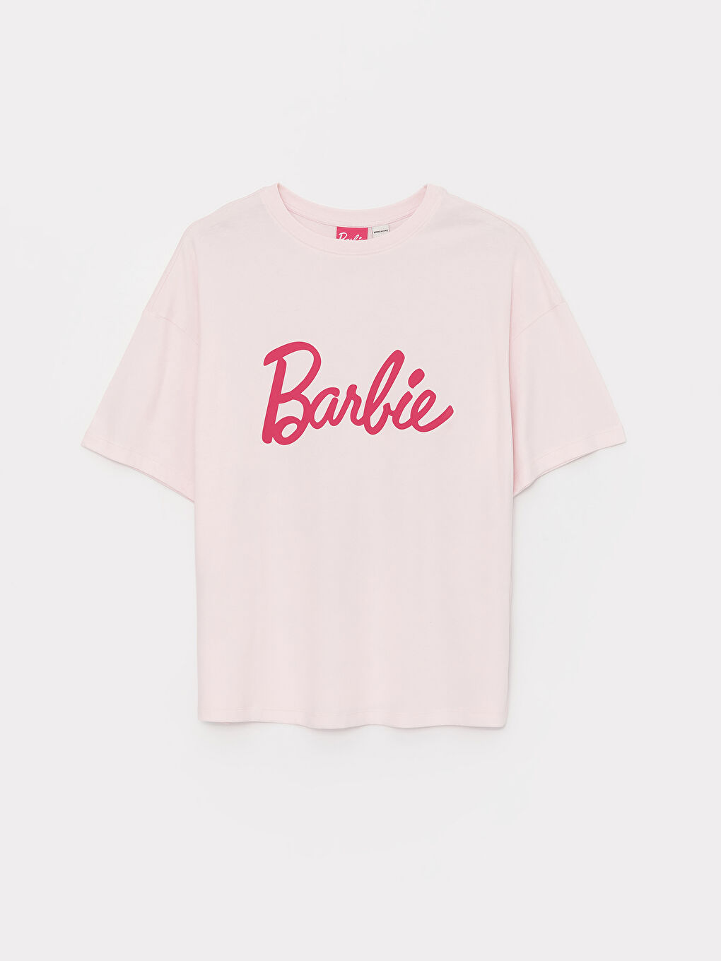 Halat de Noapte Supradimensionat pentru Femei cu Imprimeu Barbie-7