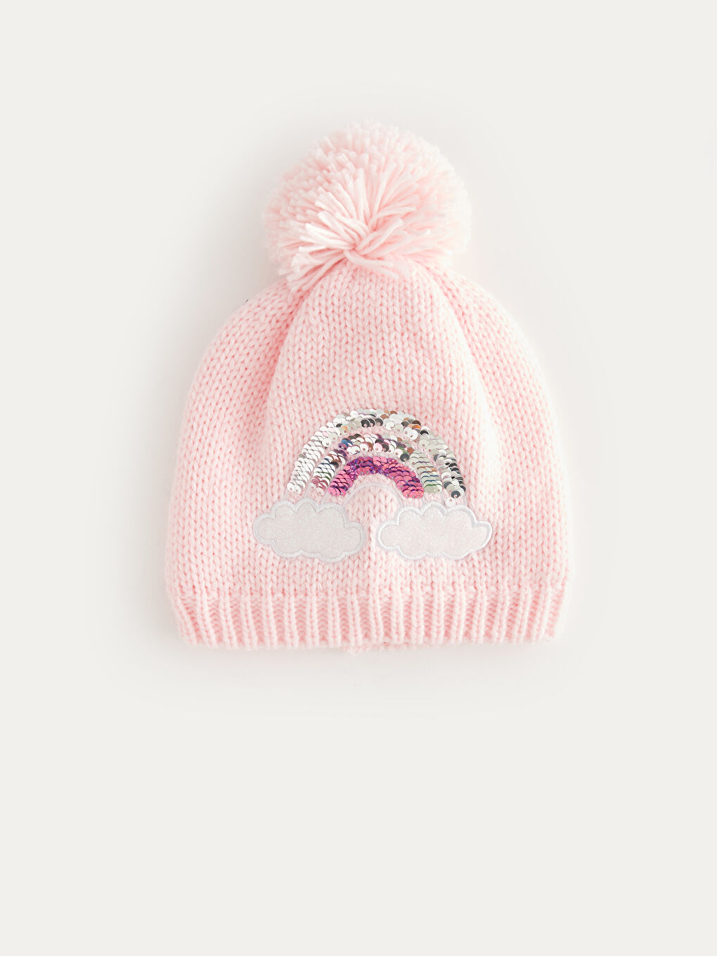 LCW ACCESSORIES Plush Pompom Girl Beanie And Snood -W3FN27Z4-FSA