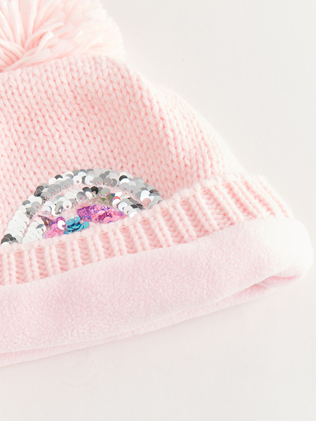 LCW ACCESSORIES Plush Pompom Girl Beanie And Snood -W3FN27Z4-FSA