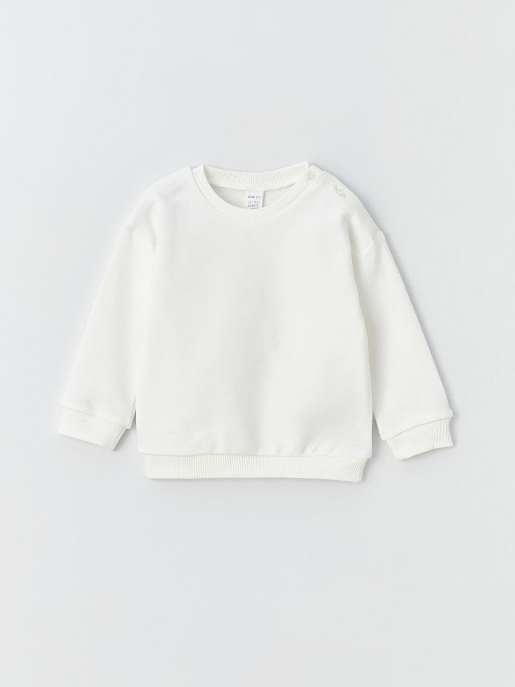 Ensemble Sweat-Shirt et Pantalon de Survêtement Bébé Fille Col Rond 2 Pièces-1