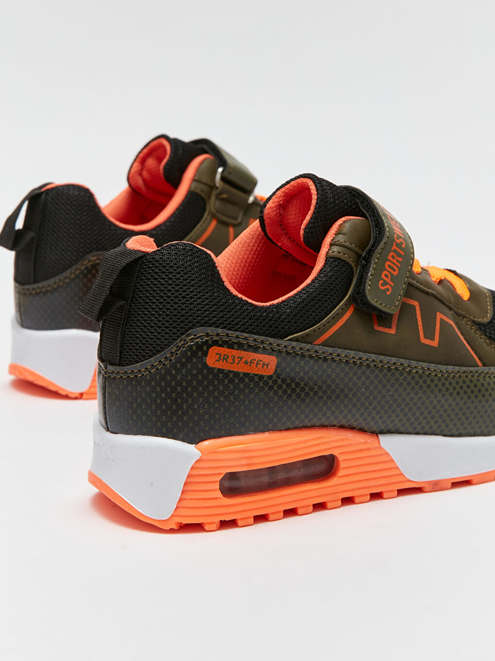 Sarı Bağcık ve Cırt Cırtlı Erkek Çocuk Spor Ayakkabı-4