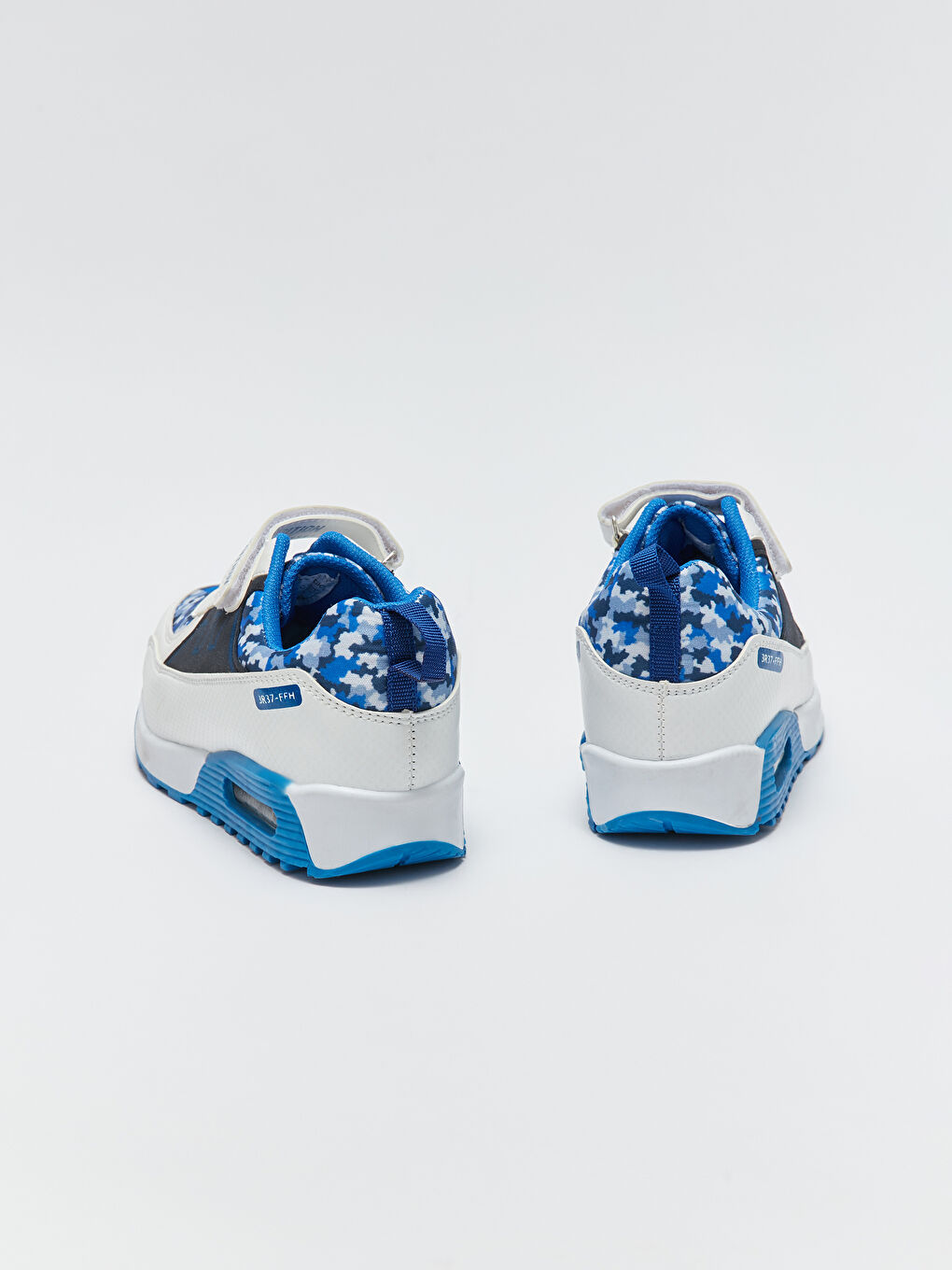 Mavi Bağcık ve Cırt Cırtlı Erkek Çocuk Spor Ayakkabı-3