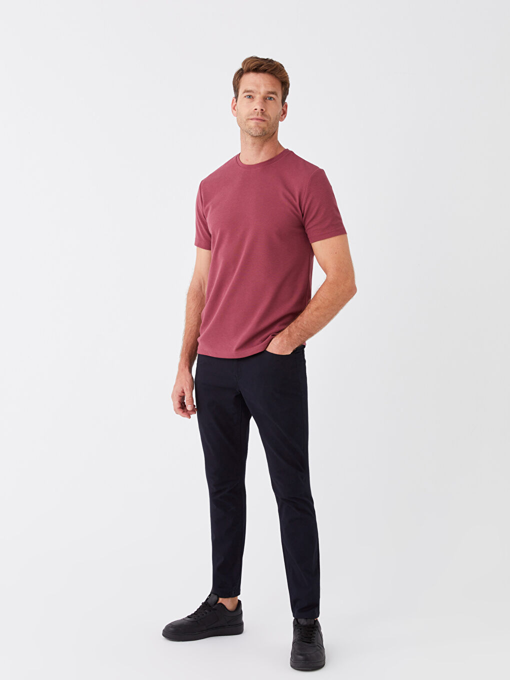 SOUTHBLUE Lacivert Slim Fit Gabardin Erkek Pantolon