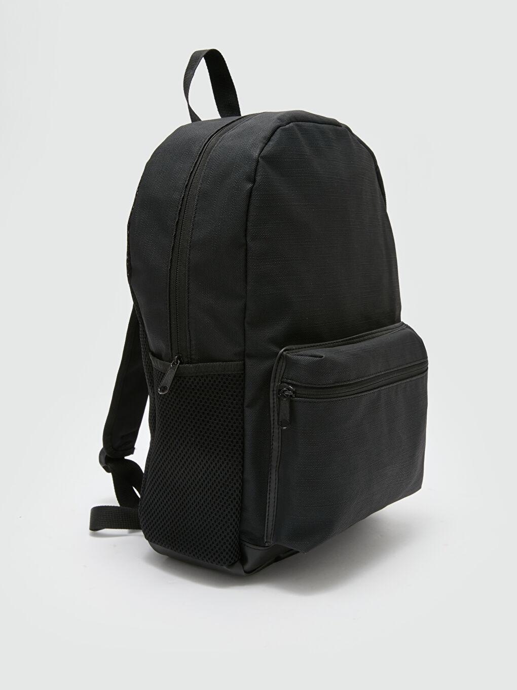 Siyah Düz Erkek Sırt Çantası-1