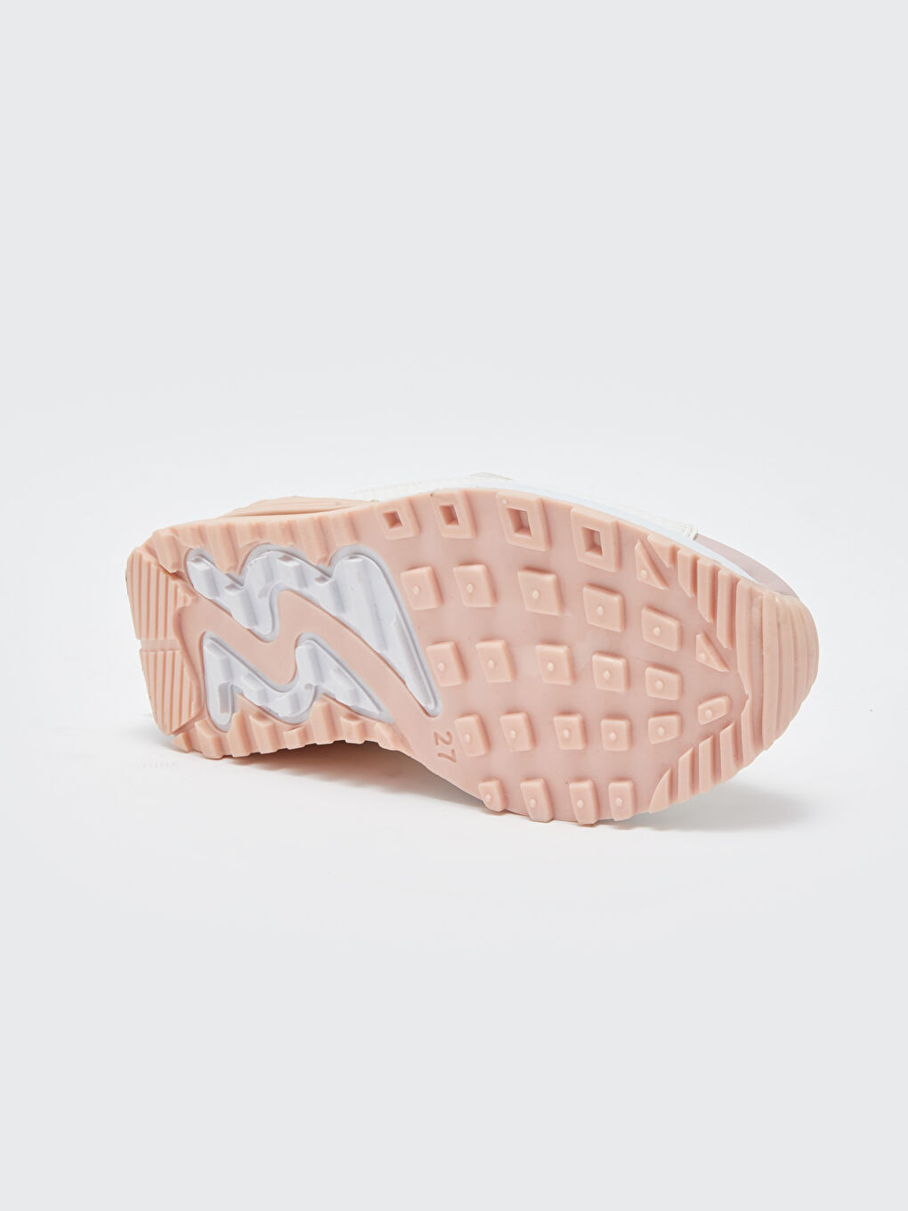 Pembe Cırt Cırtlı Renk Bloklu Kız Çocuk Spor Ayakkabı-3