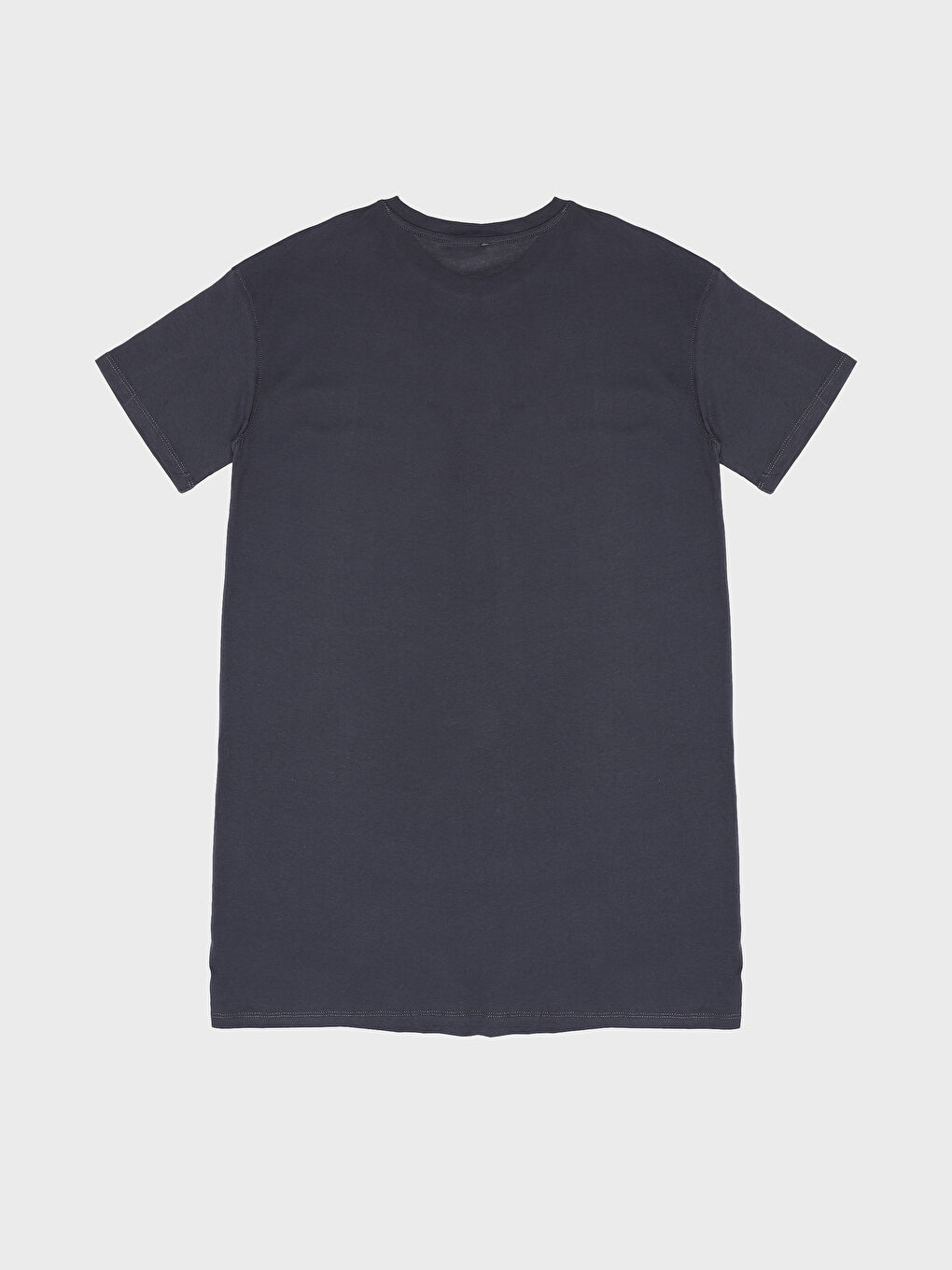 Crew Neck Printed Women's Nightdress-2