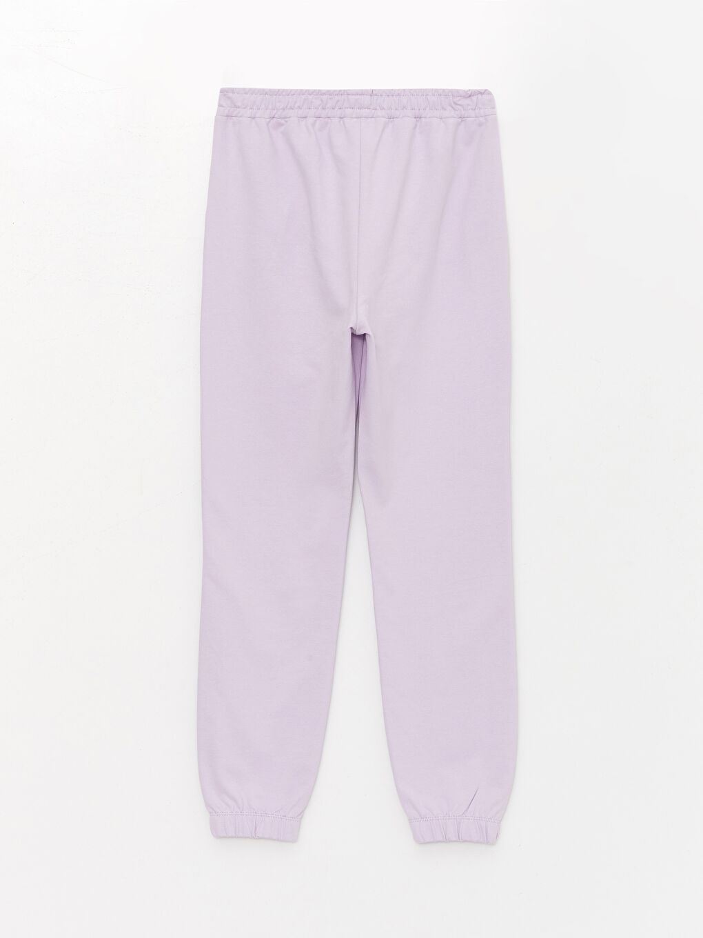 Lila Basic Uzun Kollu Kız Çocuk Hoodie ve Eşofman Altı-4