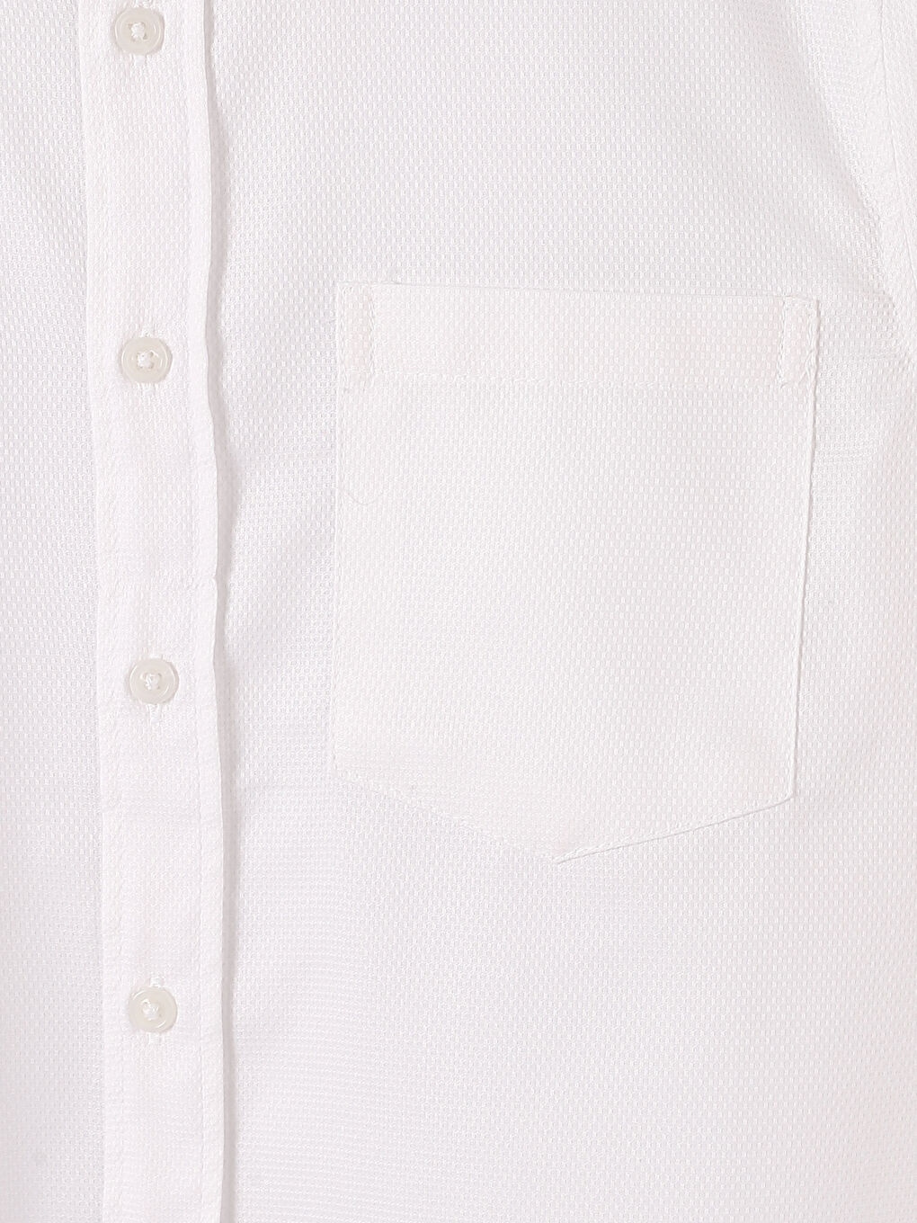 قميص رجالي كم طويل بقماش دوبي بقصة عادية-2